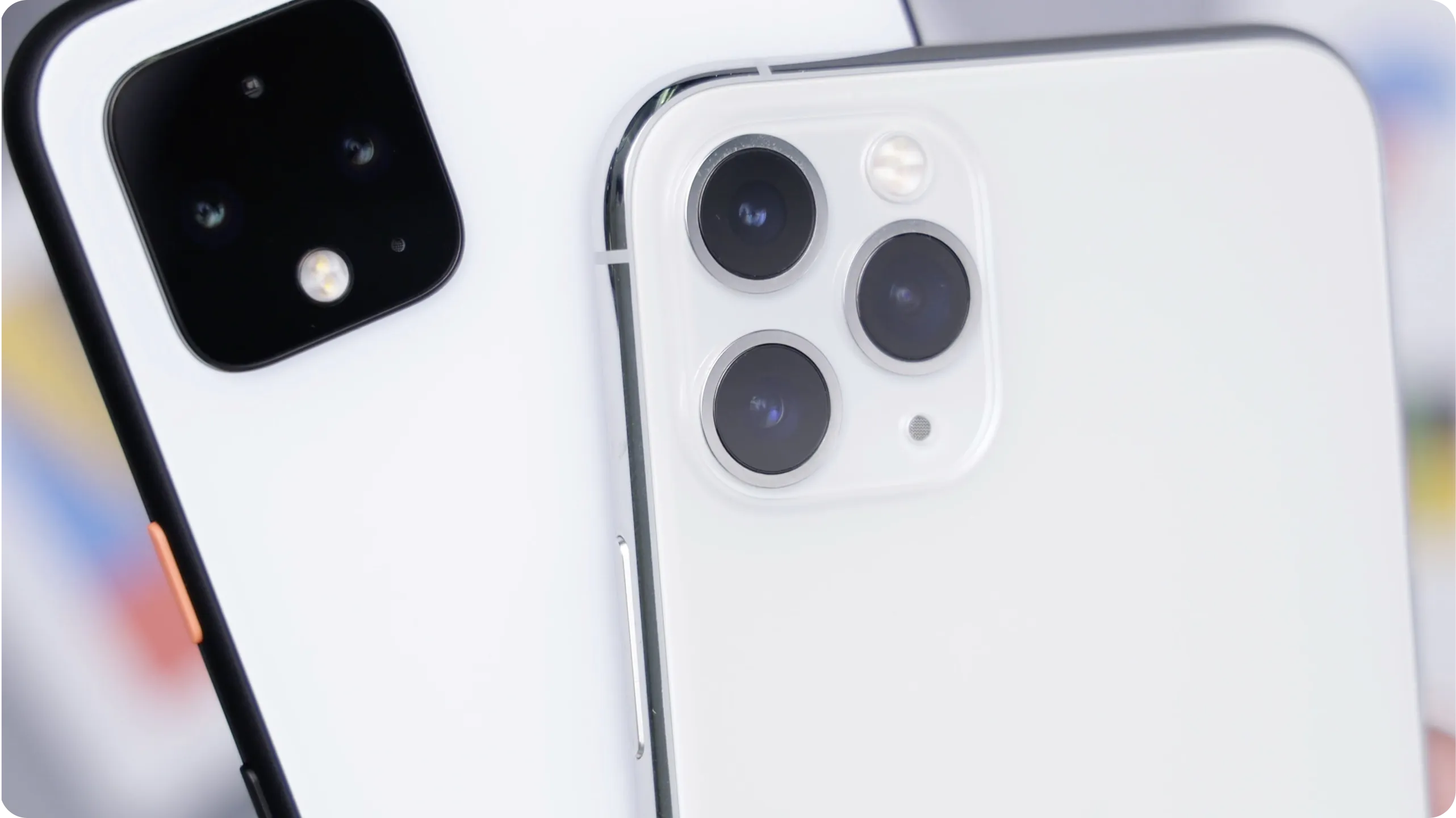Two mobile phones.