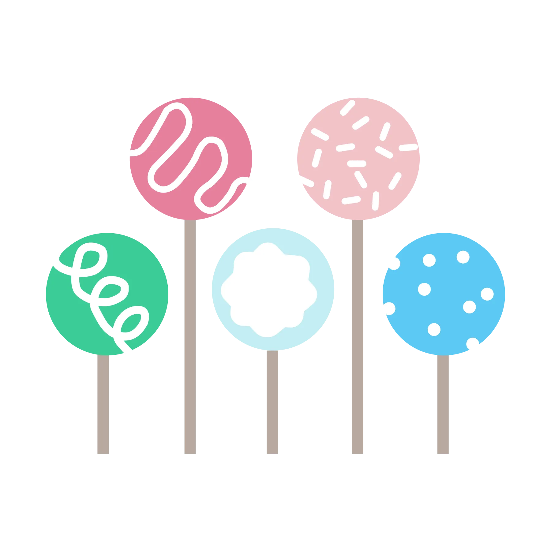 Lollipop graphic