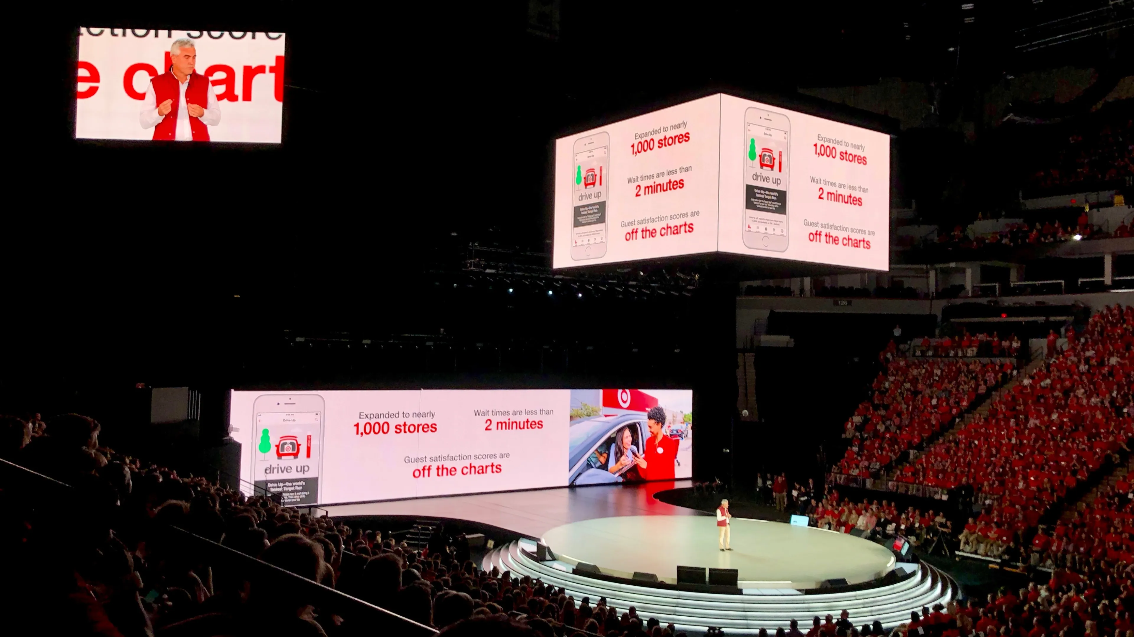 Target Drive Up being presented at the Target Center