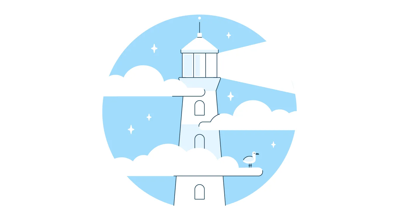 Lighthouse illustration